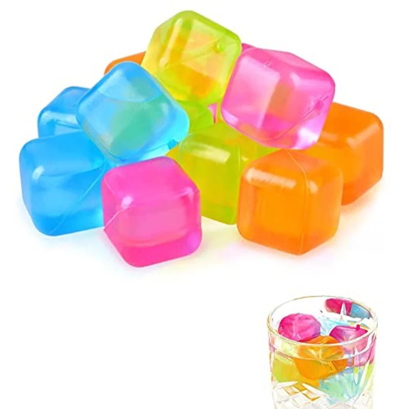 10pcs reusable ice cubes – random shapes multi color collection 10pcs reusable ice cubes – random shapes multi color collection