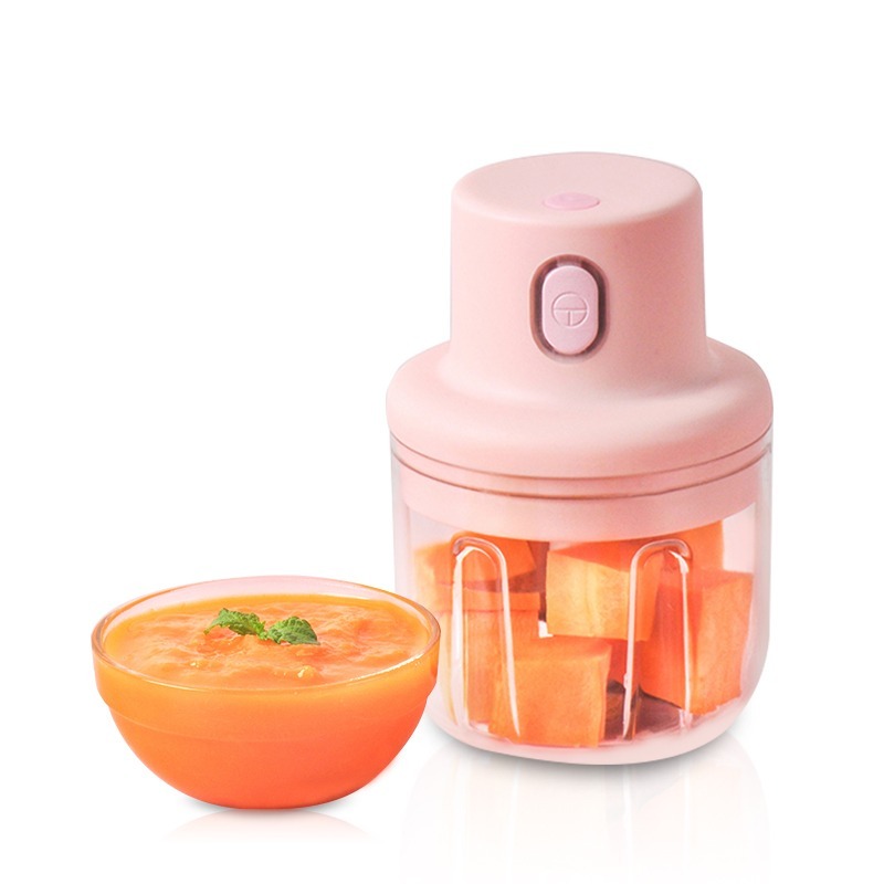 mini food chopper portable usb rechargeable vegetable garlic meat grinder | with cable size 250ml mini food chopper portable usb rechargeable vegetable garlic meat grinder | with cable size 250ml